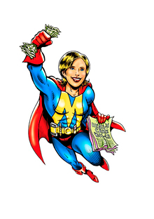 "I am, I am, I am Supermom- and I can do anything." (except rid the house of stinky onions)